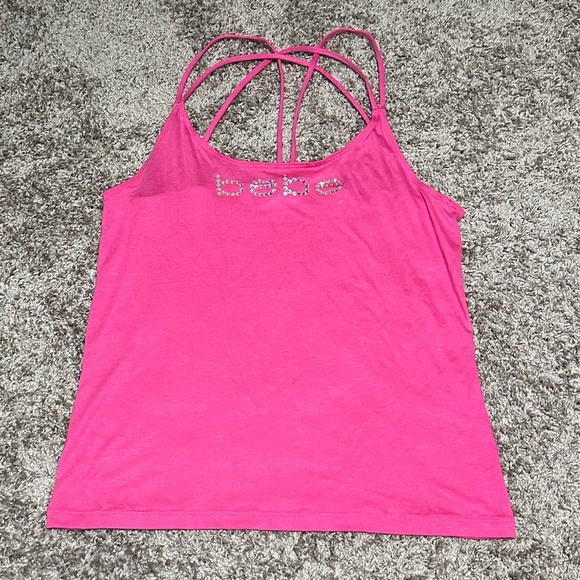Bebe Tank Top with Swarovski Crystals - Picture 1 of 3